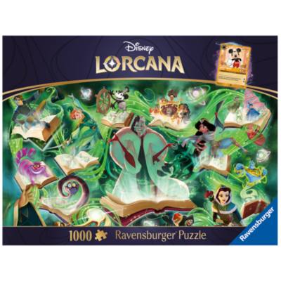 Ravensburger Disney Lorcana Glimmers of the Realm: Emerald 1000 Piece Puzzle