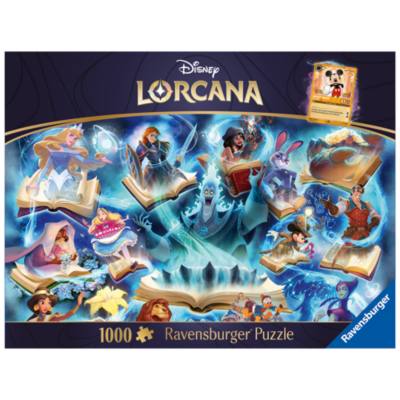 Ravensburger Disney Lorcana Glimmers of the Realm: Sapphire 1000 Piece Puzzle