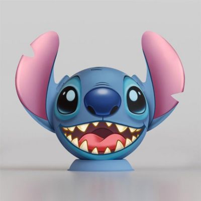 Ravensburger Stitch with Ears 72 Piece 3D Puzzle