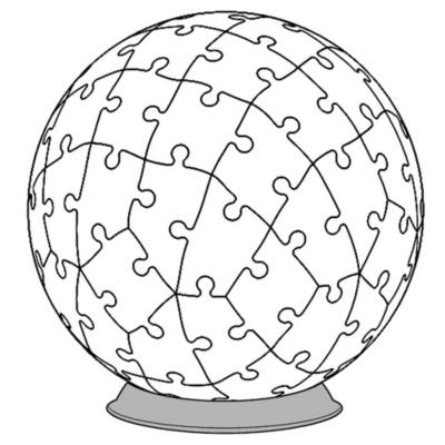 Ravensburger Stitch with Ears 72 Piece 3D Puzzle