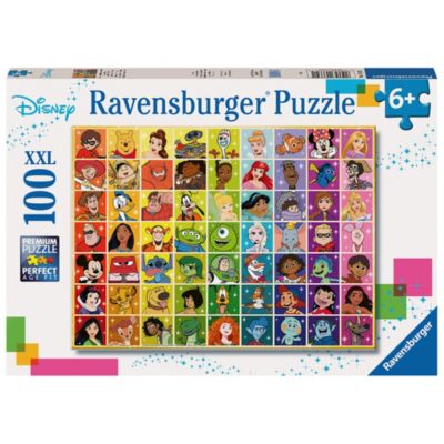 Ravensburger - Disney und Pixar - Farbpalette - Puzzle mit 100 XXL-Teilen