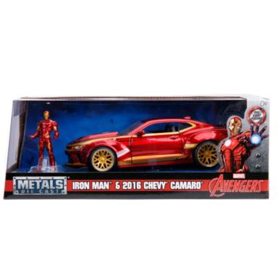 Jada Toys Iron Man 2016 Chevy Camaro SS 1:24 Scale Die Cast Vehicle