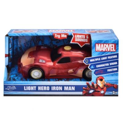 Jada Toys Marvel Light Hero Iron Man 1:32 Scale Vehicle
