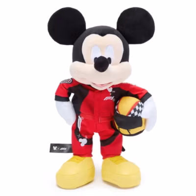 Peluche Mickey Mouse, Disney x F1 (30&nbsp;cm)