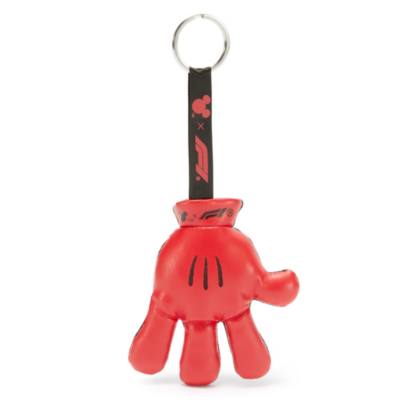 Llavero peluche guante Mickey Mouse, Disney x F&oacute;rmula&nbsp;1 (10&nbsp;cm)