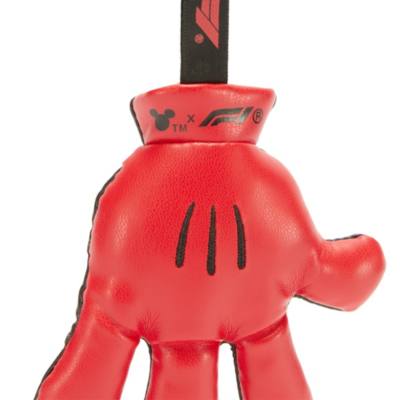 Llavero peluche guante Mickey Mouse, Disney x F&oacute;rmula&nbsp;1 (10&nbsp;cm)