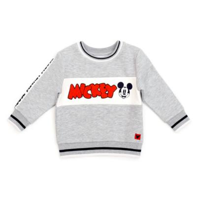 Micky Maus - Graues Sweatshirt f&uuml;r Babys & Kinder