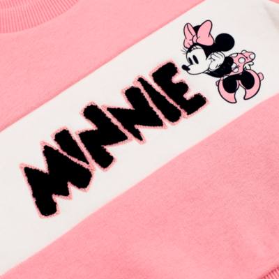 Felpa bimbi e baby Minni rosa