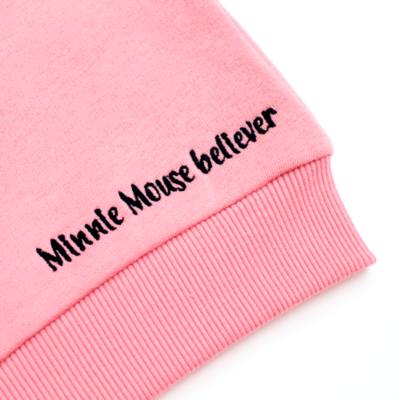 Felpa bimbi e baby Minni rosa