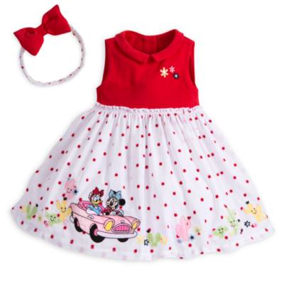 Vestido de fiesta Minnie Mouse para beb&eacute;