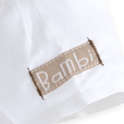 Bambi Babyausstattung - Set mit Latzhose und Hemd f&uuml;r Babys