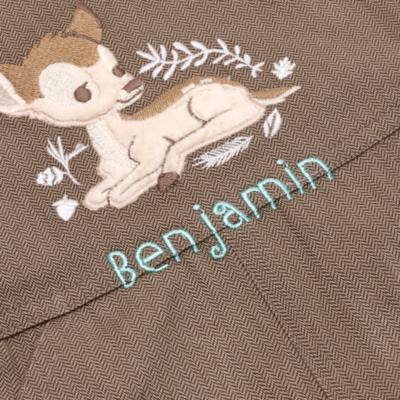 Bambi Babyausstattung - Set mit Latzhose und Hemd f&uuml;r Babys