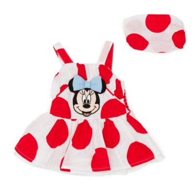 Minnie Mouse Baby Dress, Briefs and Headband Set