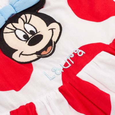 Minnie Mouse Baby Dress, Briefs and Headband Set