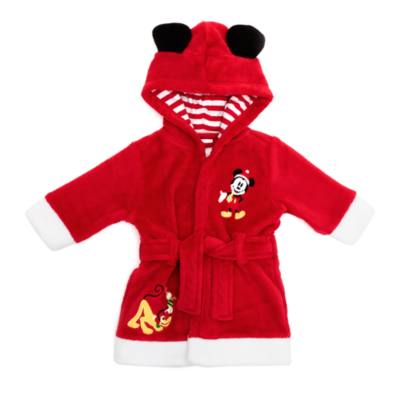 Bata capucha para beb&eacute; Mickey Mouse y Pluto Festive