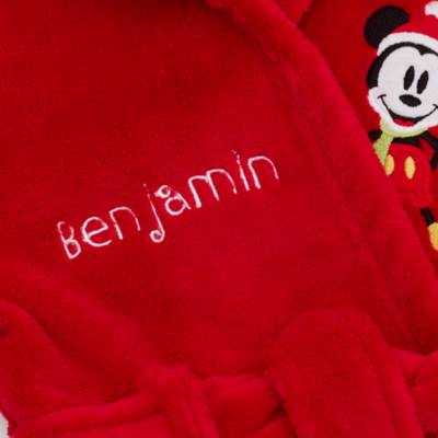 Bata capucha para beb&eacute; Mickey Mouse y Pluto Festive