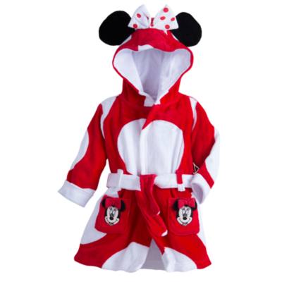 Albornoz con capucha Minnie Mouse para beb&eacute;