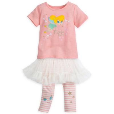 Tinker Bell Baby Top and Leggings with Tutu Set