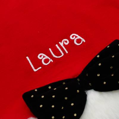 Completo bambina vestitino, legging e cappello Minni