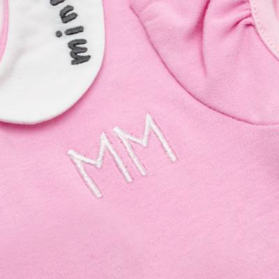 Minnie Mouse Baby Body Suit and Bib Set