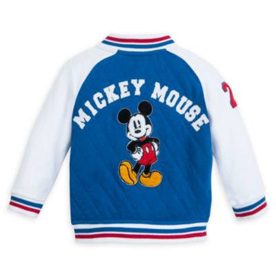 Disney Store Mickey Mouse Baby Varsity Jacket