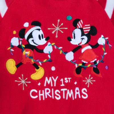 Disney Store Mickey and Minnie Share the Magic Baby Blanket Body Suit