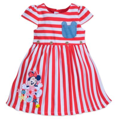 Vestido a rayas Minnie para beb&eacute;, Disney Store