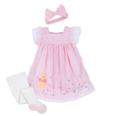 Disney Store Winnie the Pooh Baby Dress and Tights Set