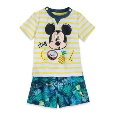 Disney Store Mickey Mouse Baby Top and Shorts Set Disney Store