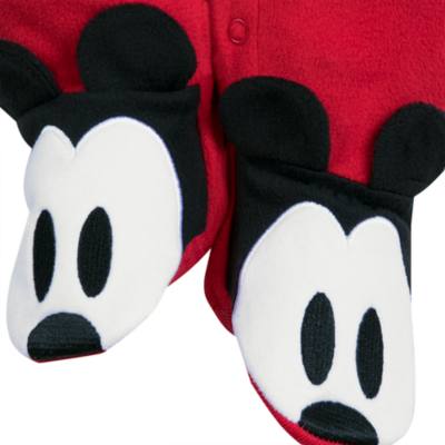 Disney Store Mickey and Minnie Holiday Cheer Baby Blanket Body Suit
