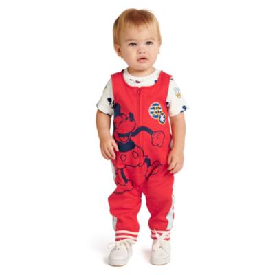 Disney Store Ensemble T Shirt Et Salopette Mickey Pour Bebe Shopdisney