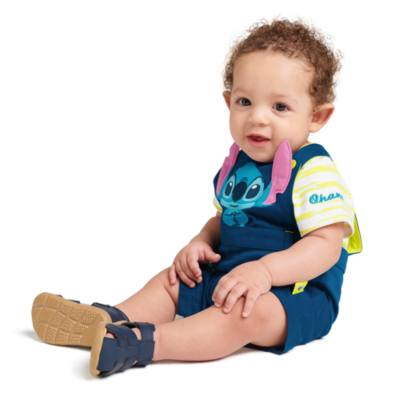 Disney Store Ensemble Body Et Salopette Stitch Pour Bebes Shopdisney