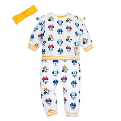 Minnie Maus - Set aus Ober- und Unterteil f&uuml;r Babys