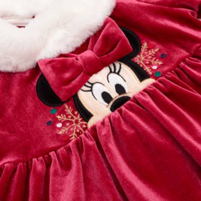 Disney Store Ensemble Robe Et Collants Minnie Pour Bebes Holiday Cheer Shopdisney