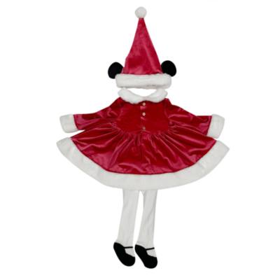 Conjunto vestido y leotardos para beb&eacute; Minnie Mouse, Holiday Cheer,