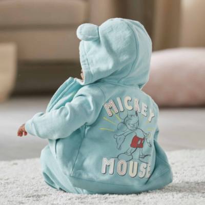 Disney Store Mickey Mouse Baby Hooded Sweatshirt
