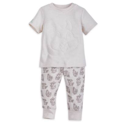 Klopfer - Set mit kurz&auml;rmeligem Oberteil und Hose f&uuml;r Babys