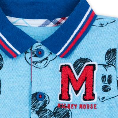 Disney Store Mickey Mouse Short Leg Baby Romper