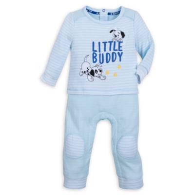 Disney Store 101 Dalmatians Blue Baby Body Suit