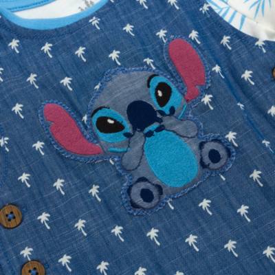 Conjunto body y petos Stitch para beb&eacute;, Disney Store