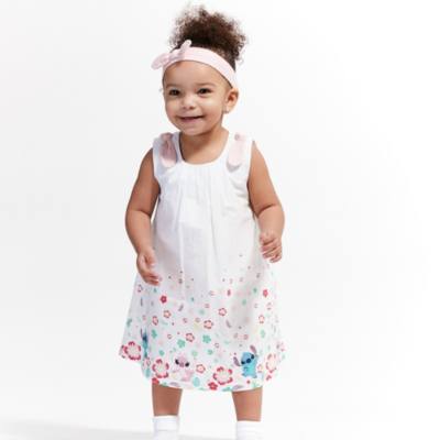 Disney Store - Stitch und Angel - Set mit Kleid und Pumph&ouml;schen f&uuml;r Babys
