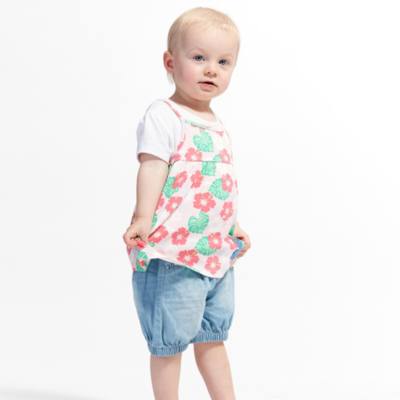 Disney Store - Stitch und Angel - Set mit Oberteil und Shorts f&uuml;r Babys