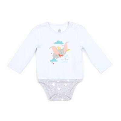 Body para beb&eacute; gris Dumbo, Disney Store