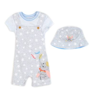 Conjunto peto, body y gorro Dumbo para beb&eacute;, Disney Store