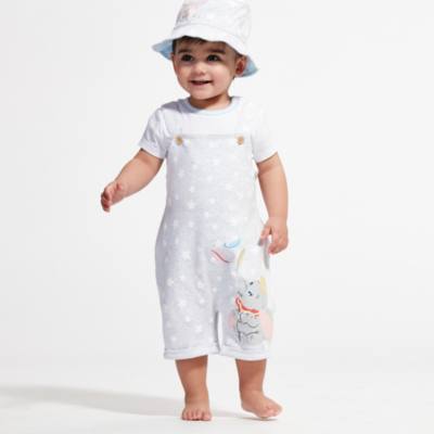 Conjunto peto, body y gorro Dumbo para beb&eacute;, Disney Store