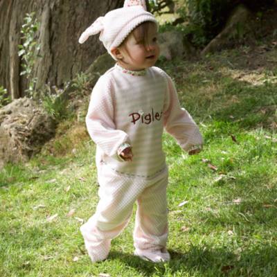 Piglet Baby Body Suit and Hat Set