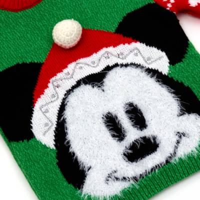 Disney Store Mickey Mouse Share the Magic Baby Christmas Jumper