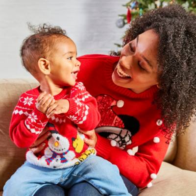 Disney Store Winnie the Pooh Holiday Cheer Baby Jumper