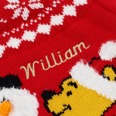 Disney Store Winnie the Pooh Holiday Cheer Baby Jumper