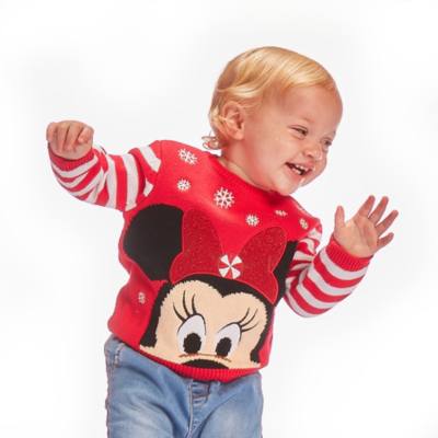 Minnie Mouse Holiday Cheer Baby Jumper